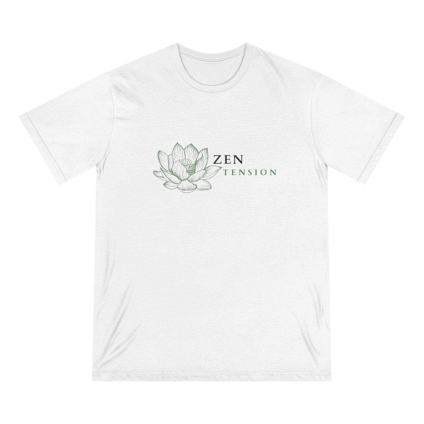 ZenTension Lotus T-Shirt | Organic Cotton T-Shirt