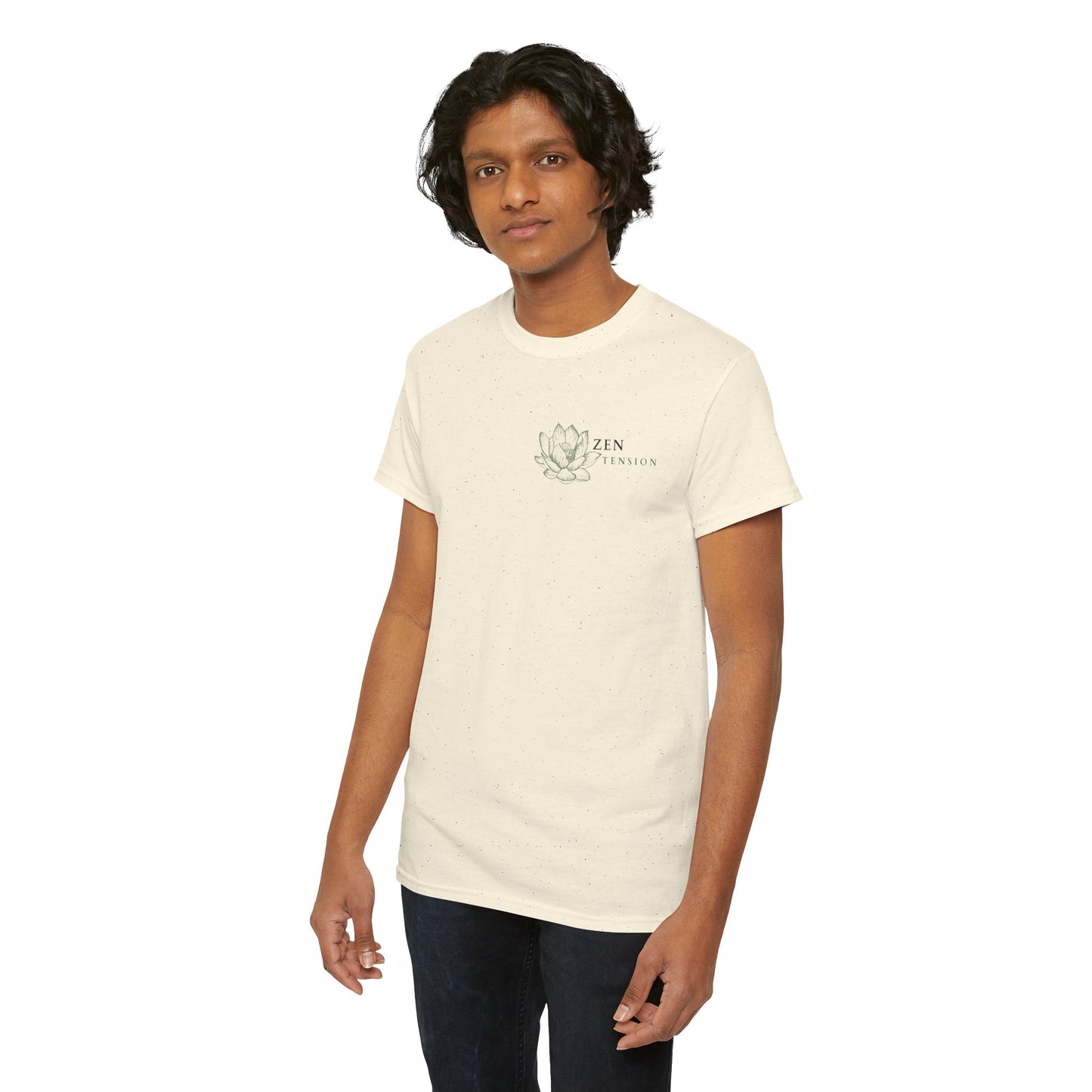 ZenTension Lotus T-Shirt | 100% Cotton T-Shirt