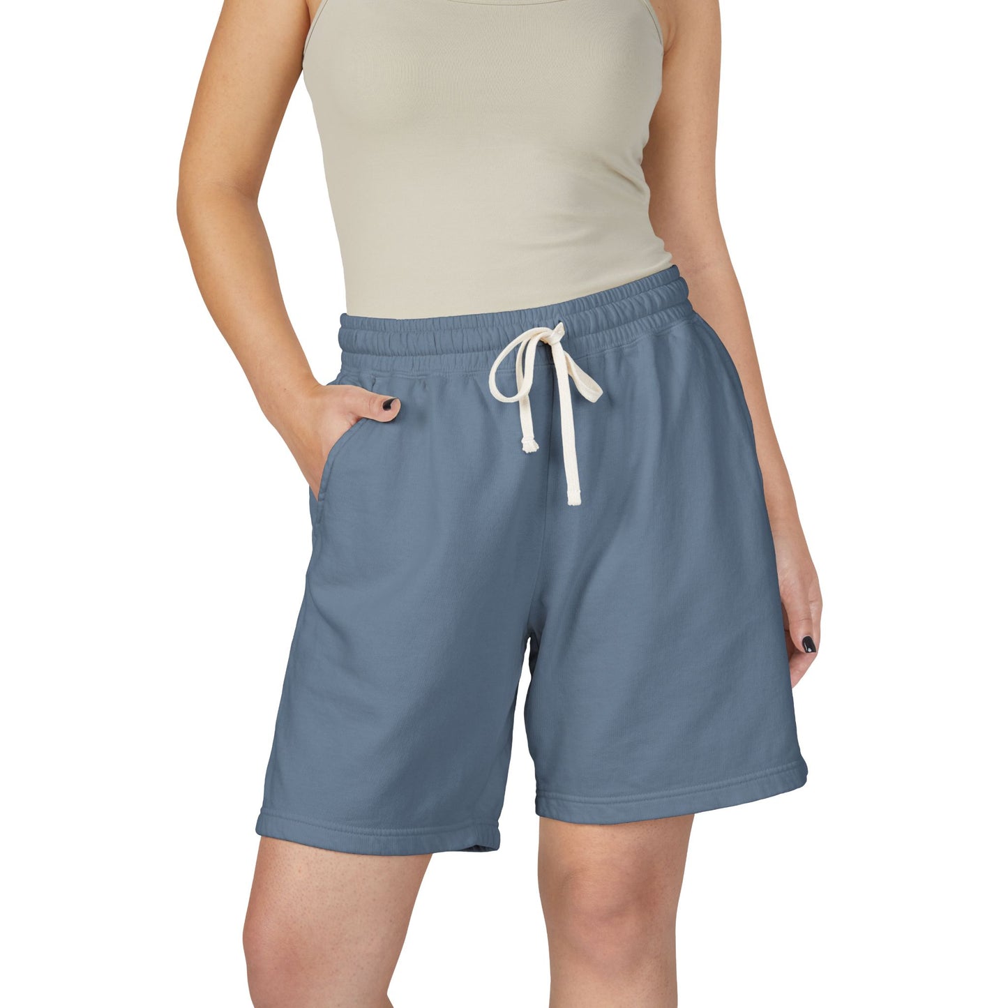 ZenTension Lotus Lightweight Lounge Shorts | 100% Cotton