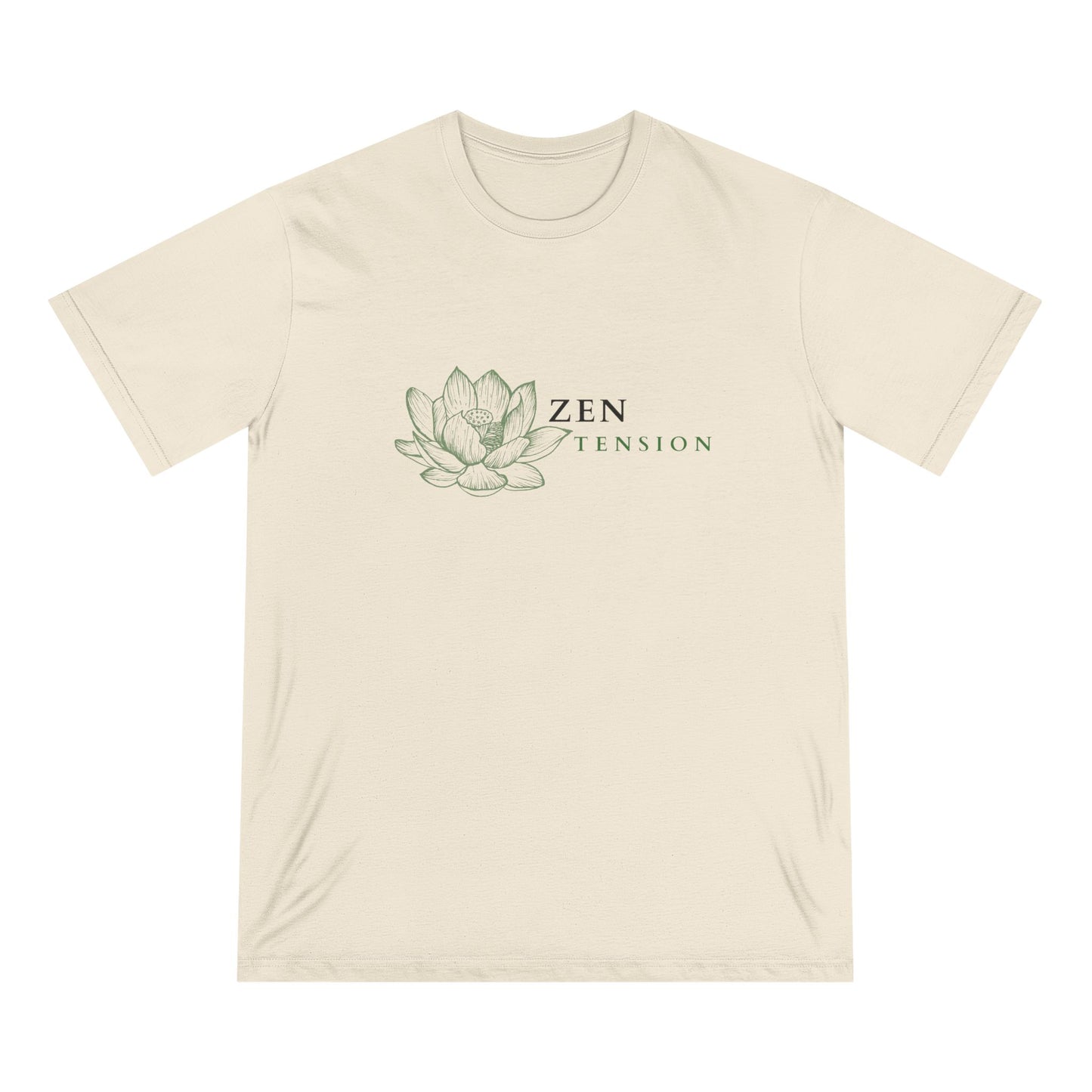 ZenTension Lotus T-Shirt | Organic Cotton T-Shirt
