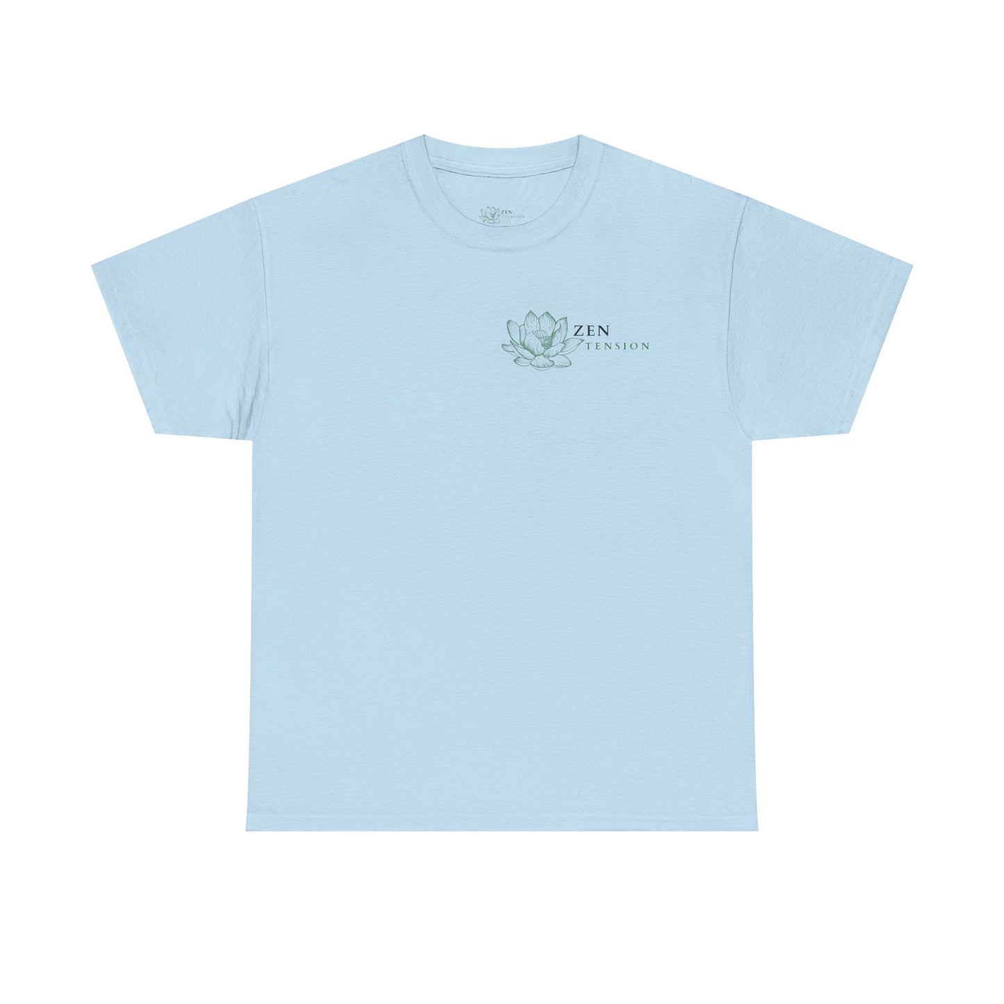 ZenTension Lotus T-Shirt | 100% Cotton T-Shirt