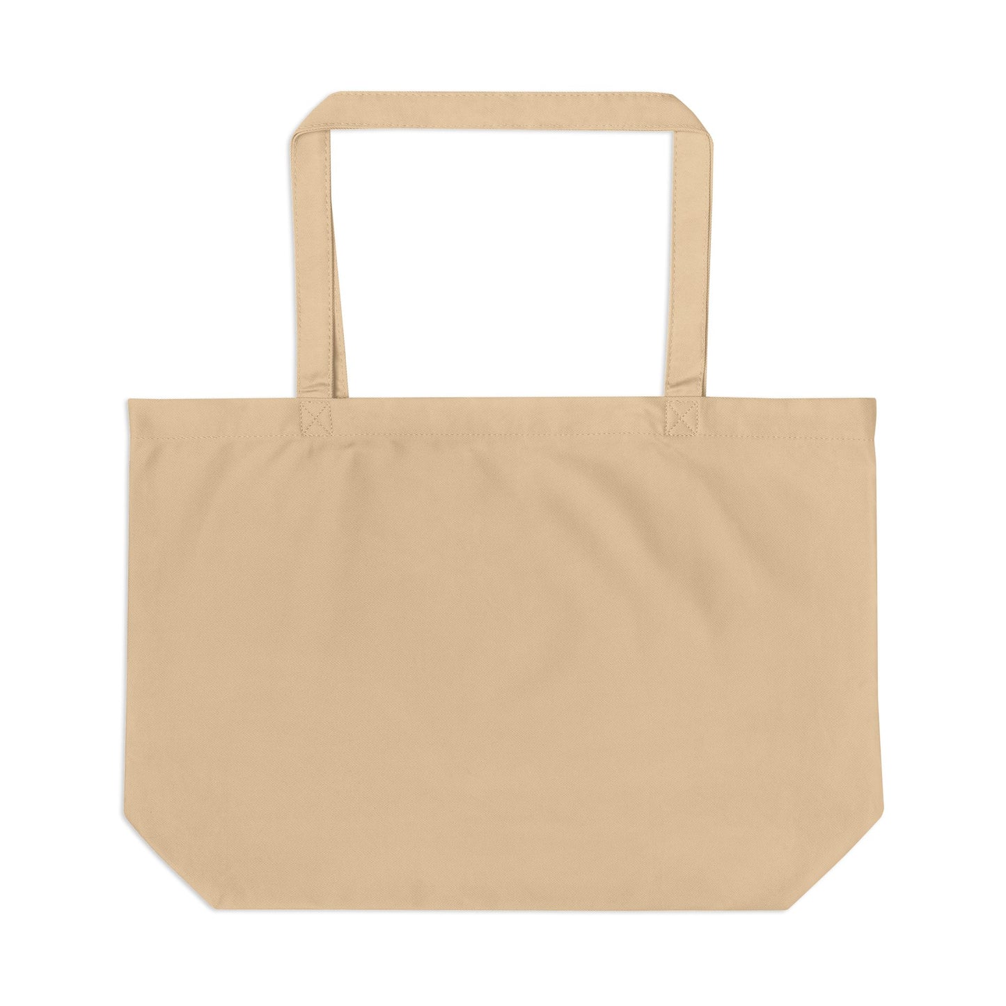 ZenTension Lotus Tote Bag | Large Organic Cotton Canvas