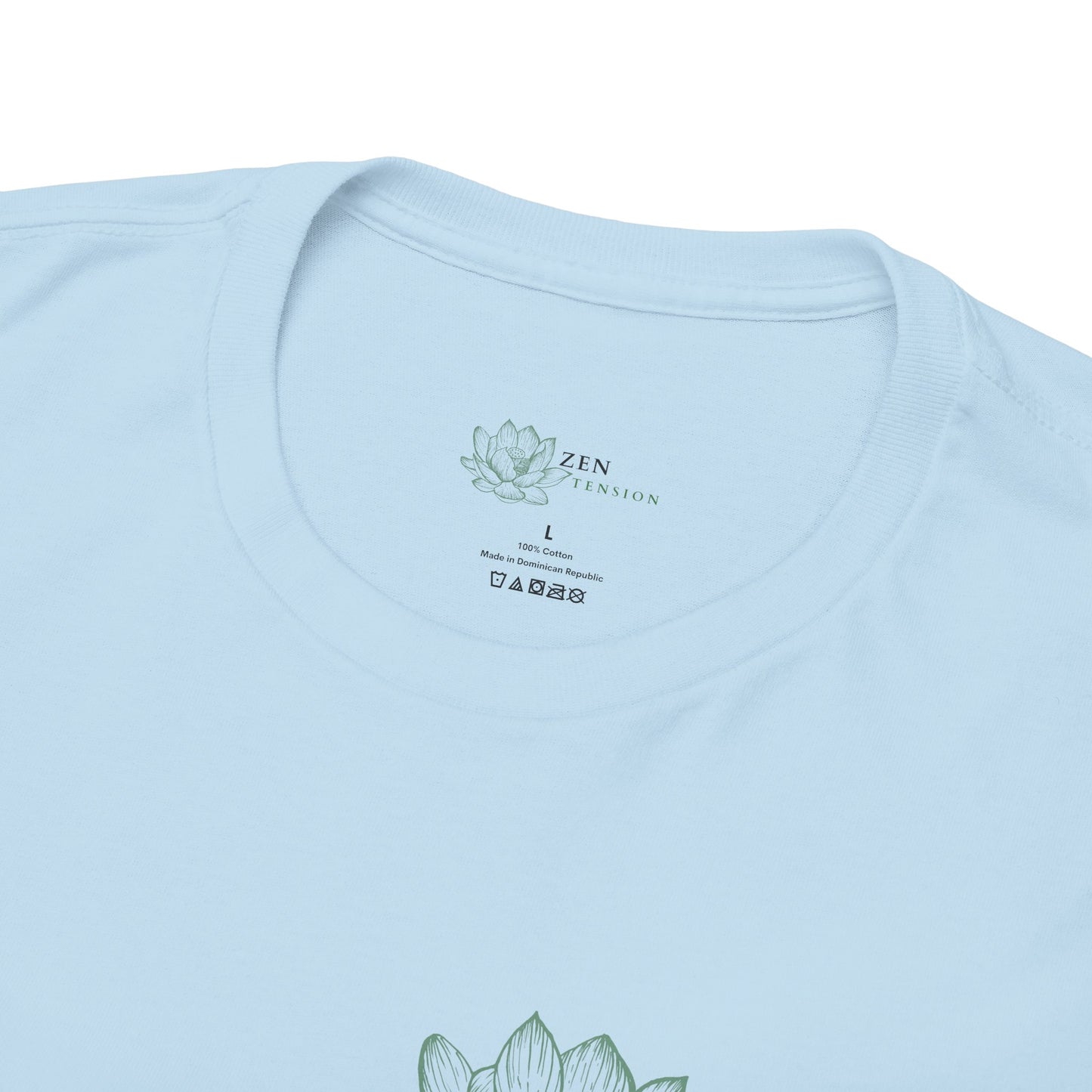 ZenTension Lotus T-Shirt | 100% Cotton T-Shirt
