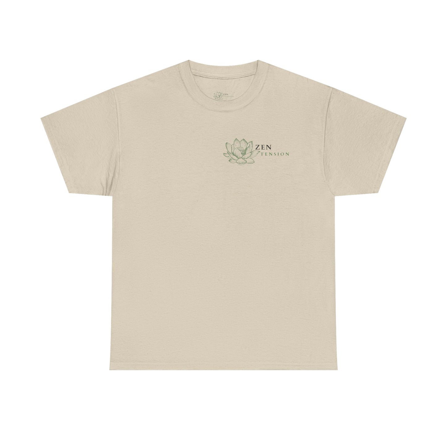 ZenTension Lotus T-Shirt | 100% Cotton T-Shirt