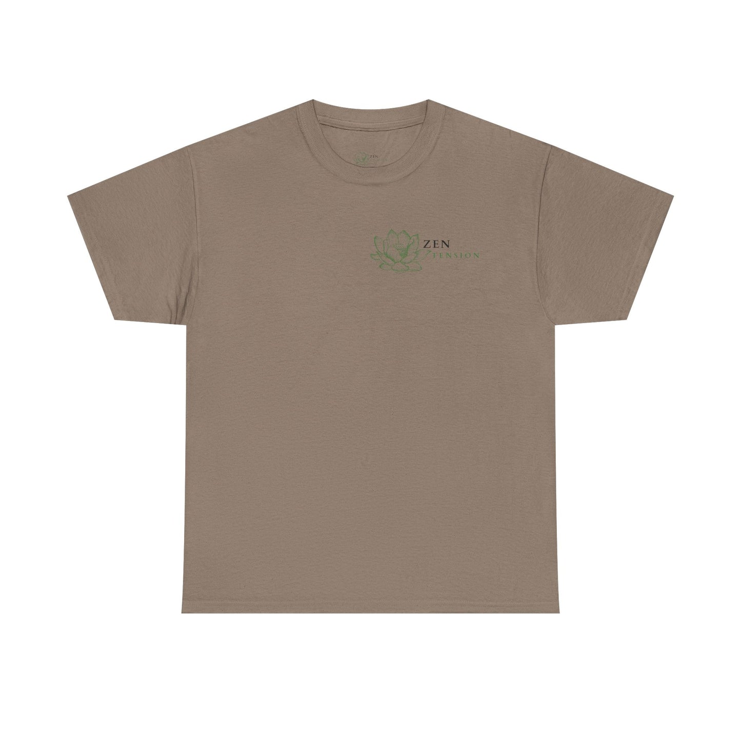 ZenTension Lotus T-Shirt | 100% Cotton T-Shirt