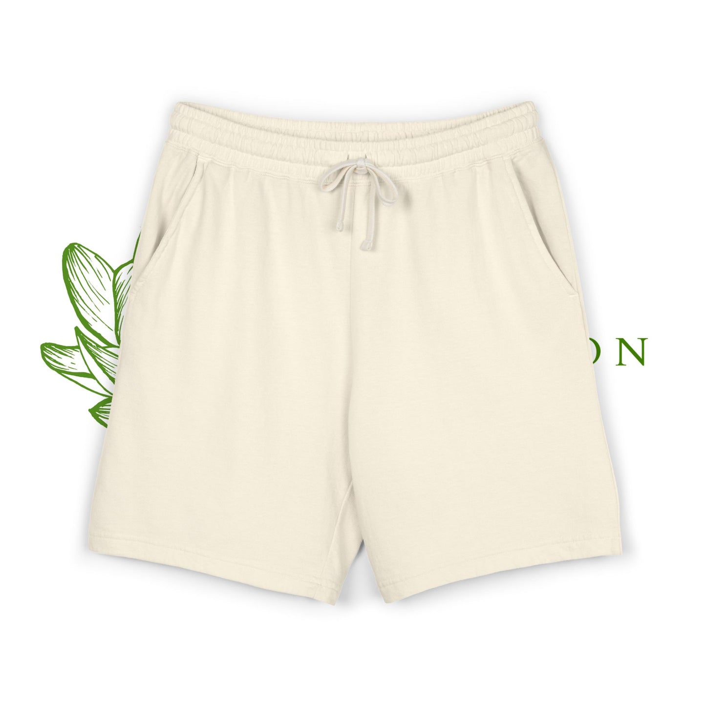 ZenTension Lotus Lightweight Lounge Shorts | 100% Cotton