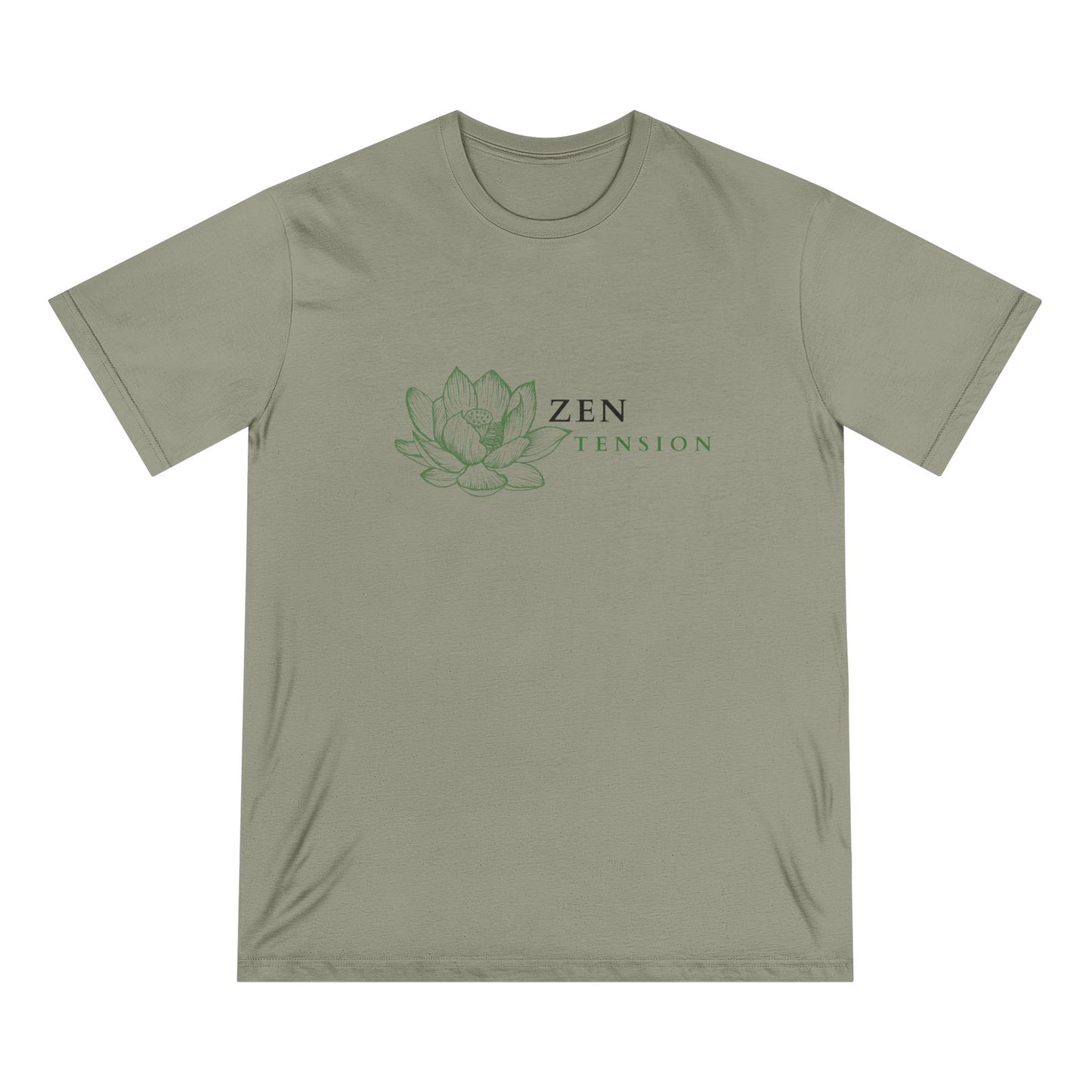 ZenTension Lotus T-Shirt | Organic Cotton T-Shirt